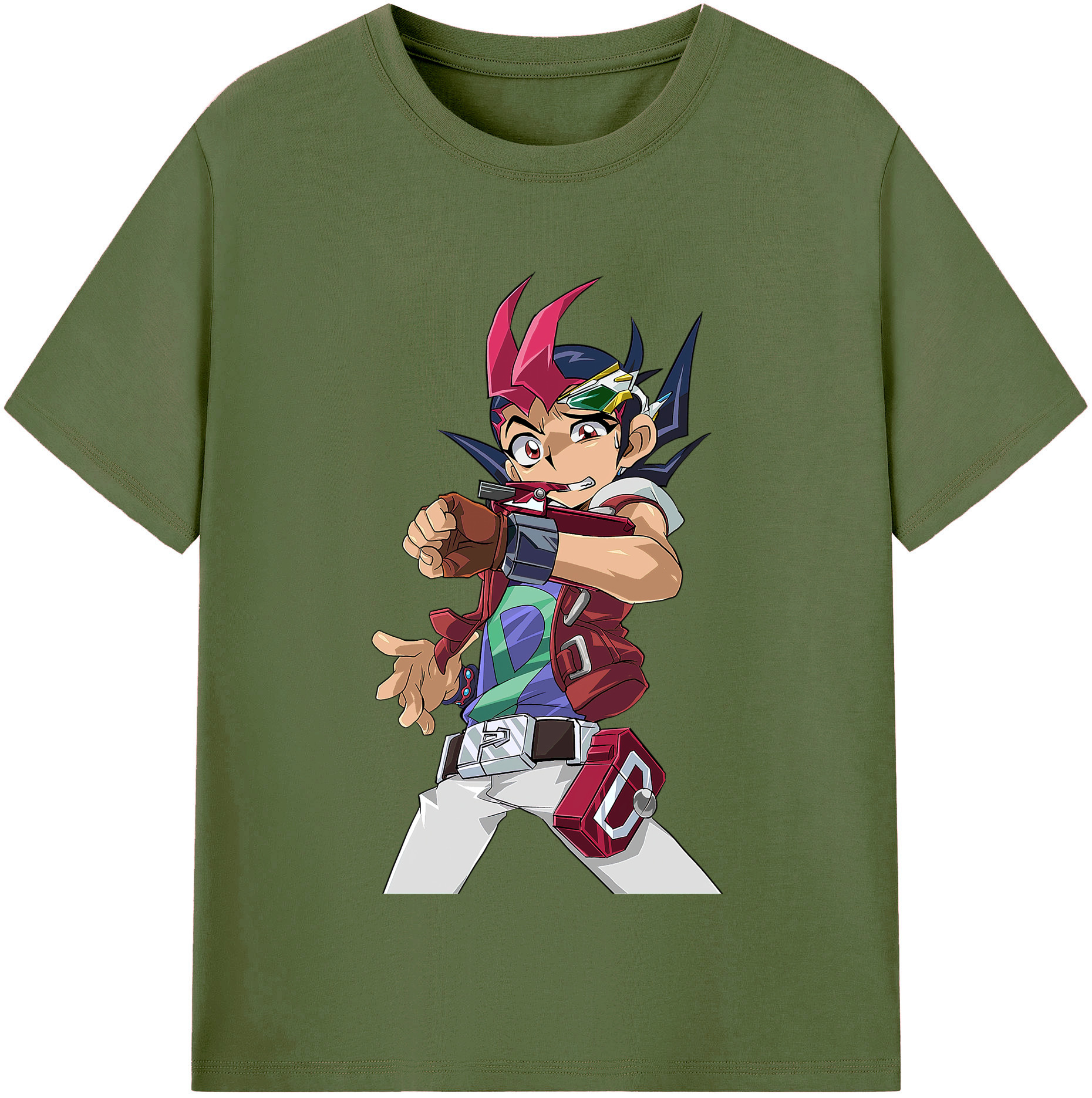 （画像用） 遊☆戯☆王 Yu-Gi-Oh! 綿100％半袖Tシャツ（フロントプリント）
